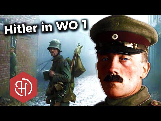 Hitler tijdens de Eerste Wereldoorlog