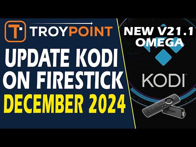 Update Kodi on Firestick / Fire TV to 21.1 Omega Stable Release - December 2024