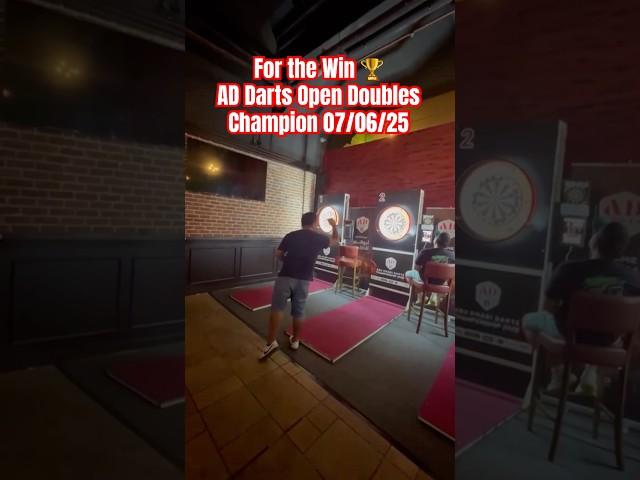 AD Darts Open Doubles Champion 07/06/25 #darts #addarts #darter