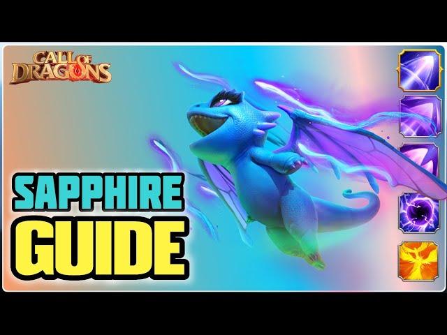 call of dragons - Sapphire Faedrake GUIDE | Strategic Build