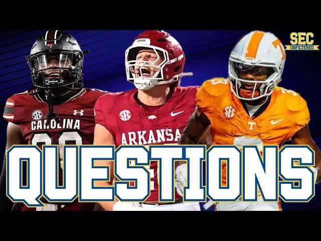 SEC Football: Top QUESTIONS We Most Want ANSWERS TO In Week 8