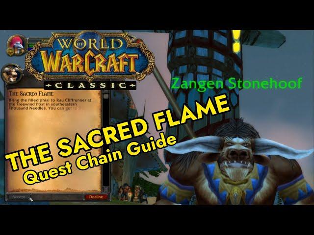 The Sacred Flame QUEST CHAIN GUIDE Ashenvale & Thousand Needles | WoW Classic