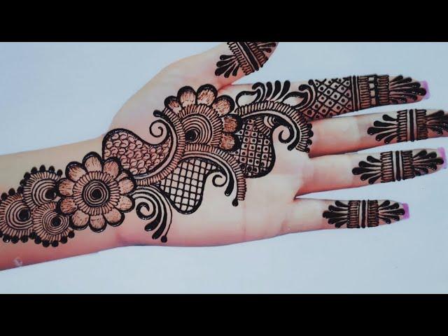 Very easy stylish mehndi design | Arabic mehndi design | mehndi ka design | mehandi design | mehndi.