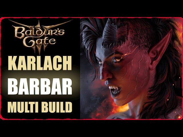 Baldurs Gate 3 Barbar Build Deutsch OP Karlach Guide mit 21 Stärke und MEGA Schaden