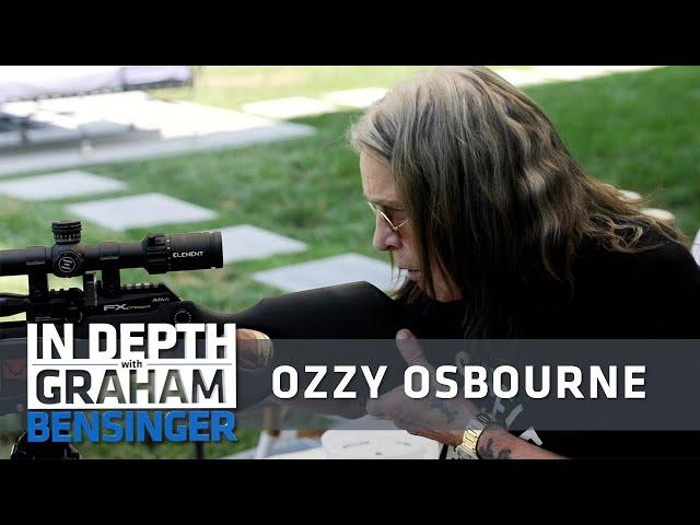 Ozzy Osbourne on sobriety, air rifles