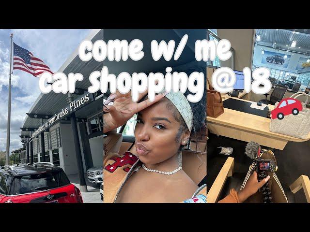 VLOG: COME CAR SHOPPING WITH ME (I Found The One )