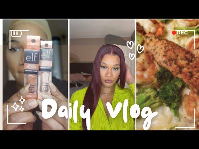 Amazon Wig Transformation & Fabulous E.l.f. Makeup: A Day In My Life Vlog!