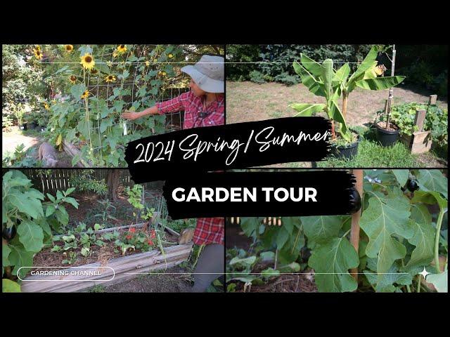 2024 Spring & Summer Garden Tour | Vibrant Blooms, Lush Greenery & Gardening Tips