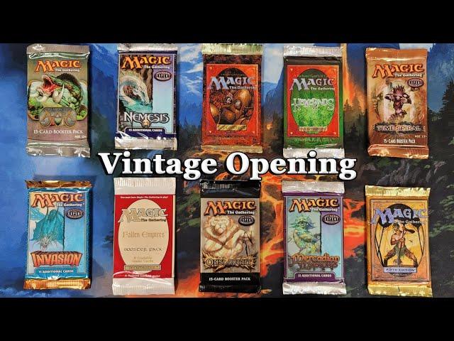 Really Old Vintage Magic the Gathering Packs