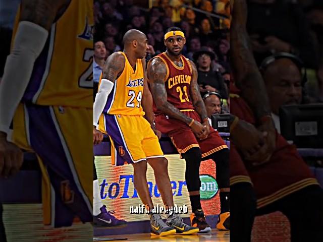 Kobe & LeBron Rivalry  #shorts