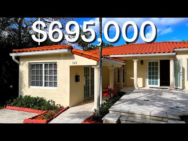 Miami House Tour - CHEAPEST House For Sale on Biscayne Point Miami Beach