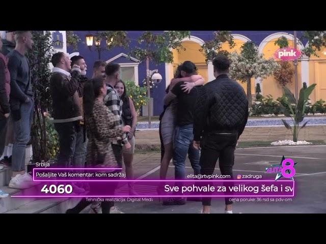 Elita 8: Sandra i Ena polelete Luki u zagrljaj - 16.11.2024.