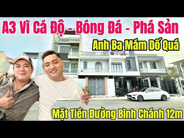 NHÀ NGỘP BÌNH CHÁNH- A3 Vì Kiếp Đỏ Đen  Bán Căn Nhà Yêu Quý Của Gia Đình - Khu Đô Thị 5 Sao 