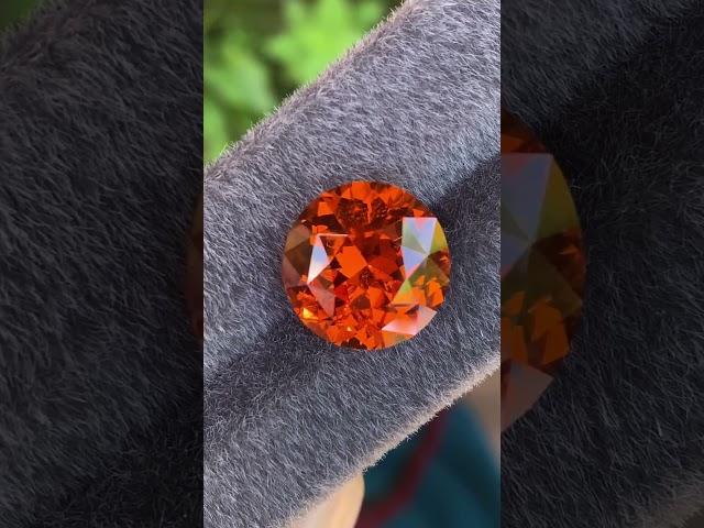 NATURAL MANDARIN GARNET #gemstone #garnet #mandarin_garnet #cgt