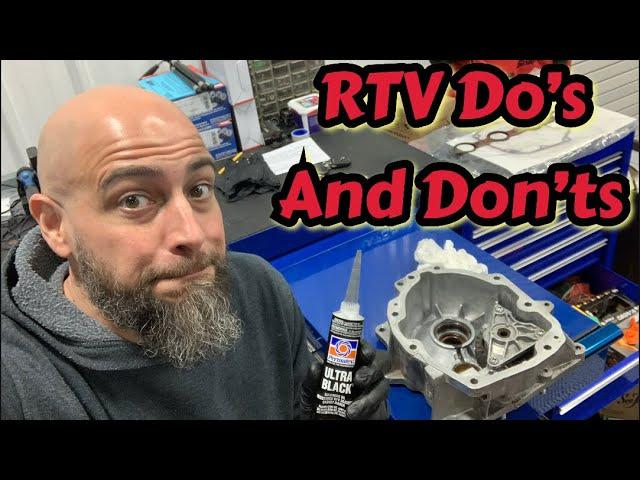 RTV no-no’s ,  Before you go ultra…….. watch this! How to use RTV gasket maker correctly