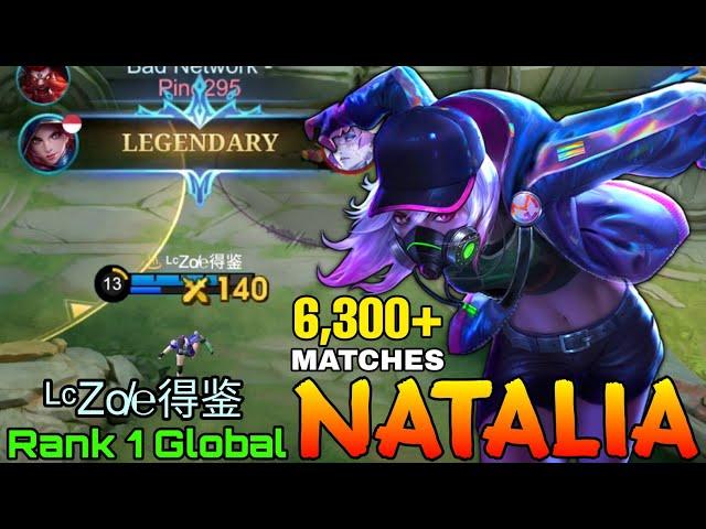 6,300+ Matches Natalia Legendary Hyper - Top 1 Global Natalia by ᴸᶜZo̸℮得鉴 - Mobile Legends