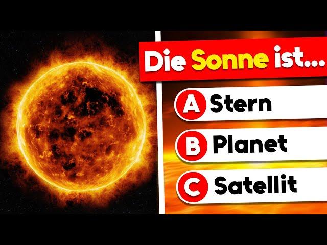 Wie gut ist dein Allgemeinwissen wirklich?  | Allgemeinwissen-Quiz