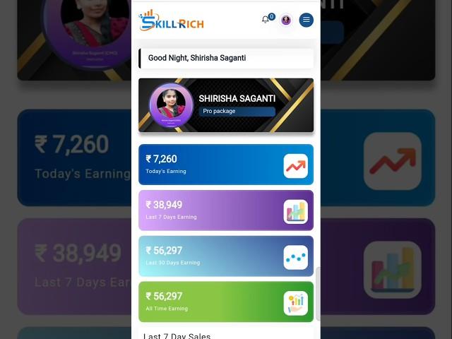 Skill Rich e-learning platform.intrested aithe "yes" ani comment cheyandi 