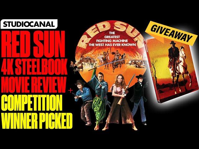 Studio Canal - RED SUN 4K Steelbook & MOVIE REVIEW + Competition Winner Announcement!