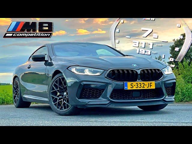 2024 BMW M8 Competition // 311KMH - 193MPH REVIEW on AUTOBAHN