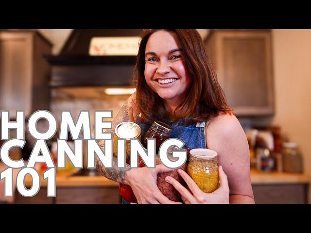 Home Canning 101 (Getting Started with Preserving Food in Jars)