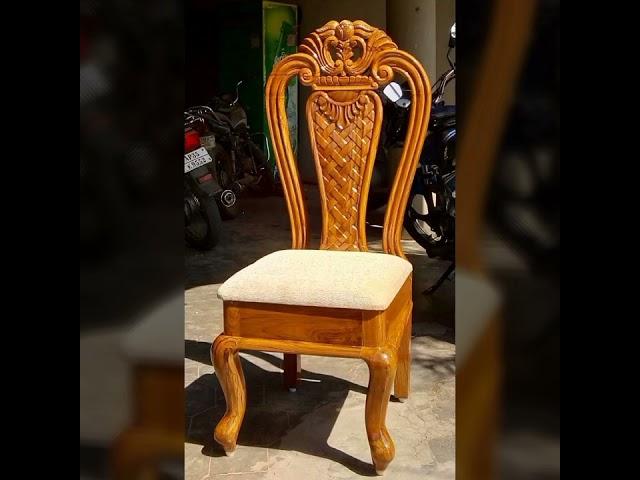 Top 10 Modern Embroidery Wooden Chair Stylish Chairs designs for 2022