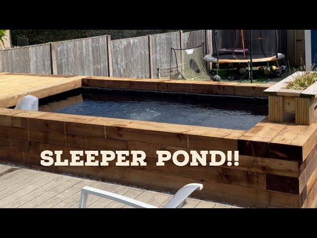 2500 GALLON SLEEPER POND - CONVERTED IN 3 DAYS!!!