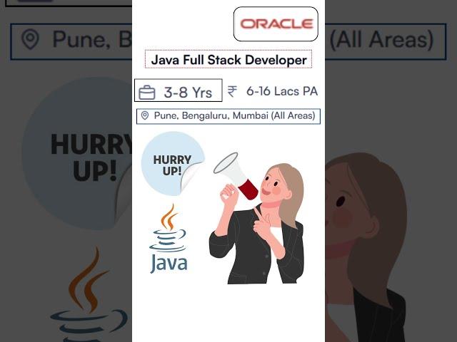 2025 IT job updates | Job java developer | java jobs | java vacancies pan india