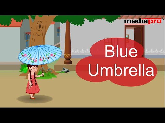 English Stories for Gujarati Medium - Blue Umbrella