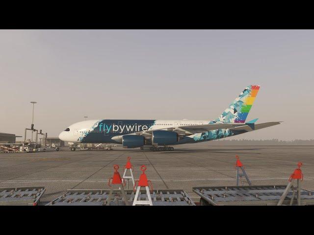 Livestream first look at the FlyByWire Airbus A380 in Microsoft Flight Simulator 2020