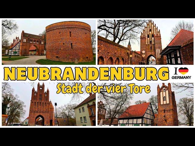 City of four gates - NEUBRANDENBURG - a beauty on the edge of the Mecklenburg Lake District