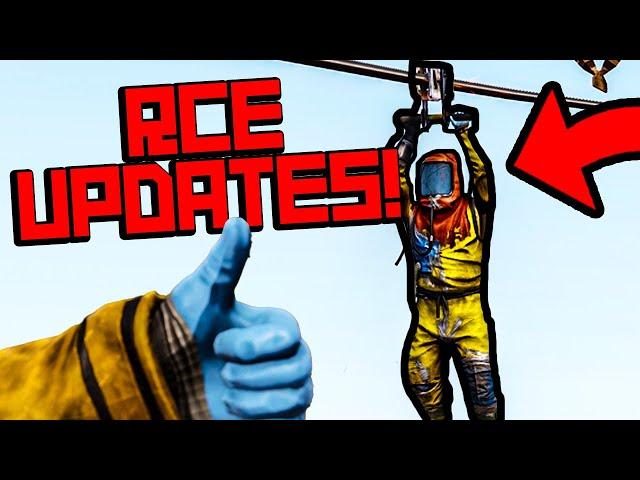 RUST CONSOLE UPDATES! Zip Lines, Backpack & Anti Cheat NEWS!