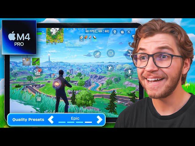 Fortnite Mobile iOS MAX GRAPHICS Look Amazing... (iPad Pro Gameplay)