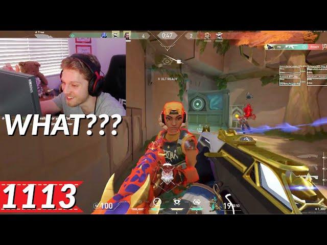 Demon1 Couldn't Believe What Yay Did With Just a Sheriff | Most Watched VALORANT Clips V1113