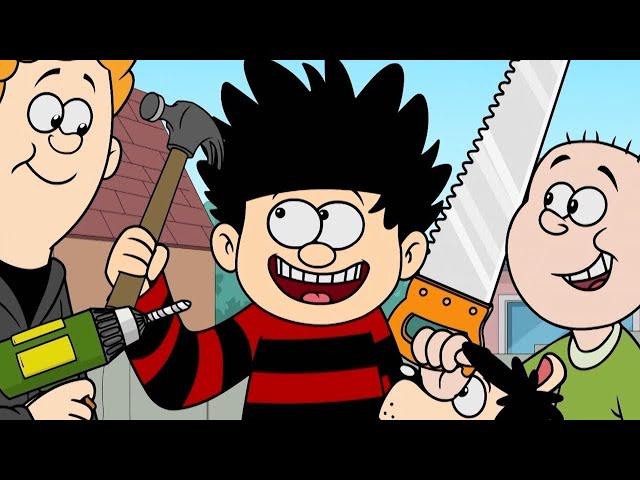 Homemade Waterslide? | Dennis the Menace and Gnasher | Full Episode Compilation | S04 E42-44 | Beano