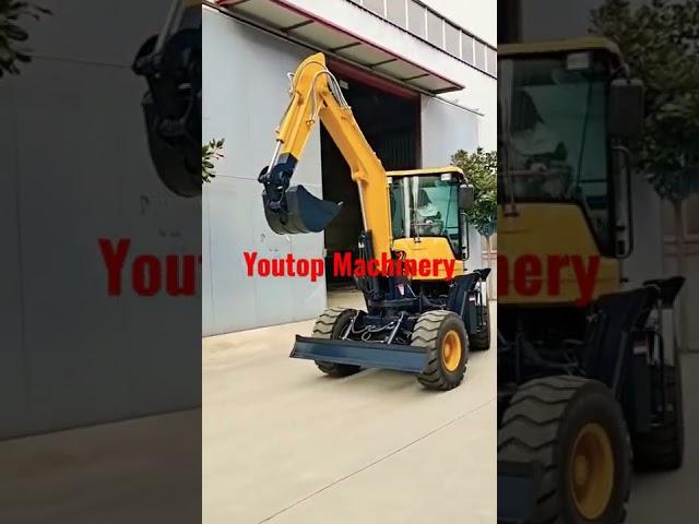 youtop wheel excavator with nice  price factory sell directly#shorts #farming