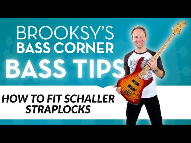 How To Install Schaller Straplocks (With Fewer Parts!)