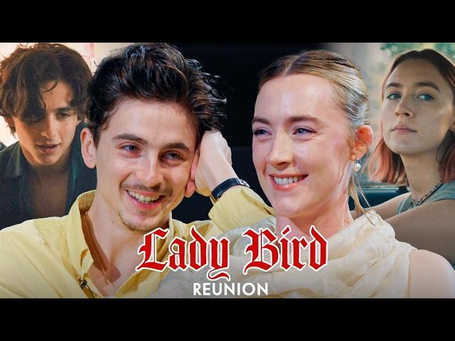 Timothée Chalamet & Saoirse Ronan Reunite After 'Lady Bird' and 'Little Women' | Vanity Fair