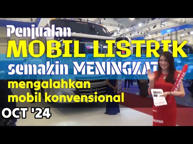 Daftar Mobil Listrik EV terlaris di Indonesia terbaru 2024 bulan Oktober | BYD M6 | wuling