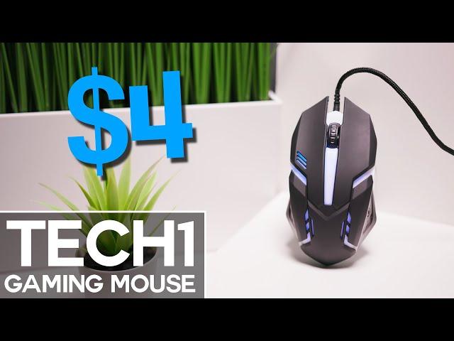 Tech1 Dollarama/Dollar Tree $4 Cheap Gaming Mouse - Review