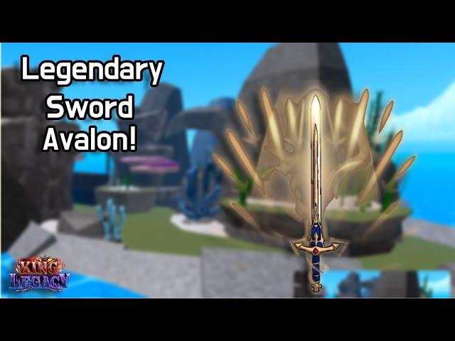 New Legendary Sword, Avalon! King Legacy