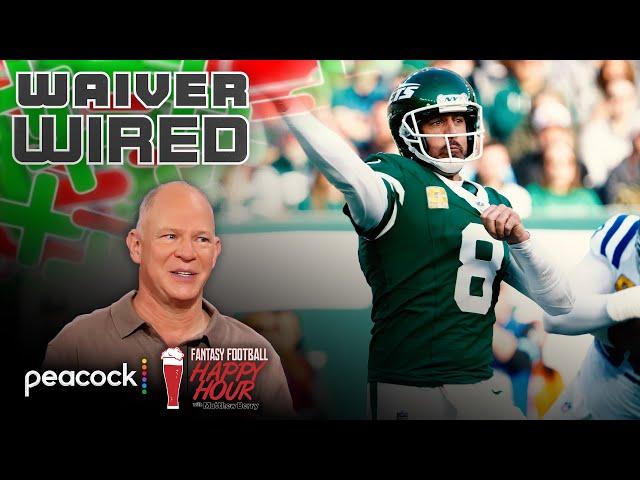 Week 13 Waiver Wire: DeMario Douglas, Ameer Abdullah, Aaron Rodgers + more | Happy Hour (FULL SHOW)