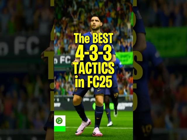 THE BEST FC 25 CUSTOM TACTICS!