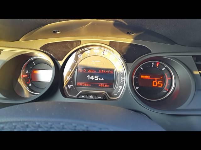 2015 Citroen C5 2.0HDI 0-190 km/h