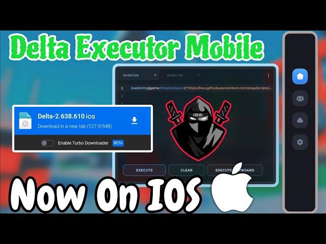 Delta Executor Mobile now available on iOS Devices | Delta Executor iPhone and ipad | Tutorial