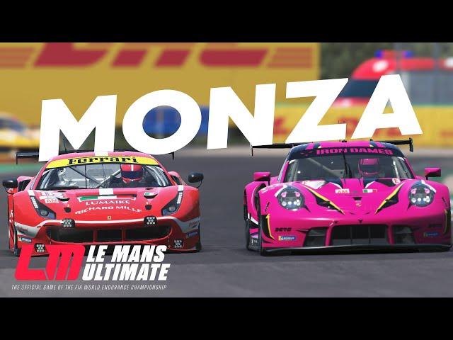 Le Mans Ultimate GTE Racing at Monza