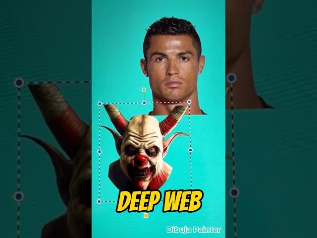 Transformando a Cristiano Ronaldo en Payaso de La Deep Web #cr7 #deepweb #payaso