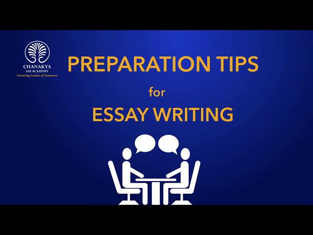 Essay Paper Writing Strategy For UPSC Mains By IAS Topper Siddharth Jain (Rank 13, UPSC 2015)