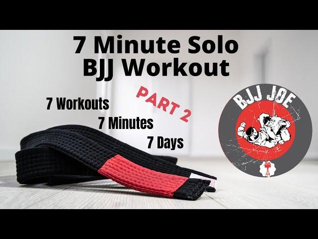 7 Minutes Solo BJJ Workout Part 2