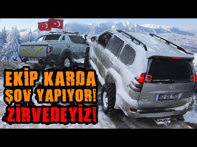 BEKLENEN KAR SONUNDA YAĞDI! | ARAÇLAR KARDA ŞOV YAPIYOR! | ( KARDA OFF ROAD ) | PART 2